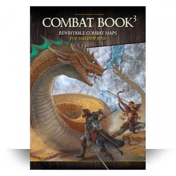 Combat Book 3 - Rewritable Combat Maps for Tabletop RPGs