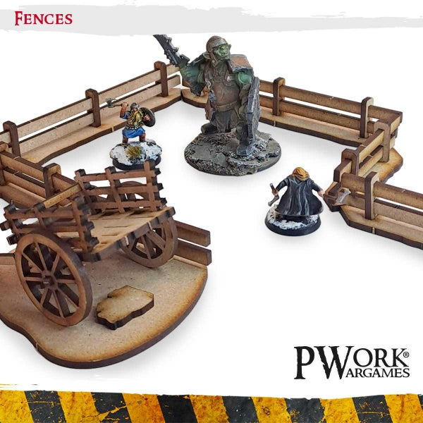 Fences - MDF Terrain Scenery