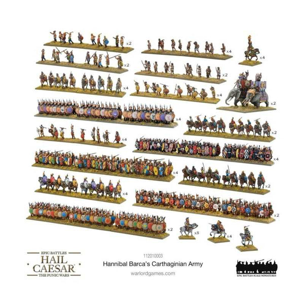 Hail Caesar Epic Battles: Hannibal Barca's Carthaginian Army