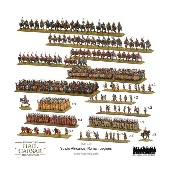 Hail Caesar Epic Battles: Scipio Africanus’ Roman Legions