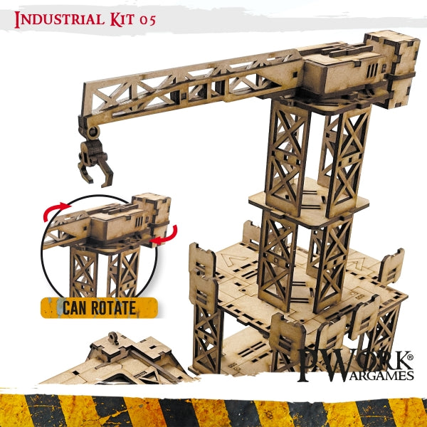 Industrial 05 - MDF Terrain Scenery