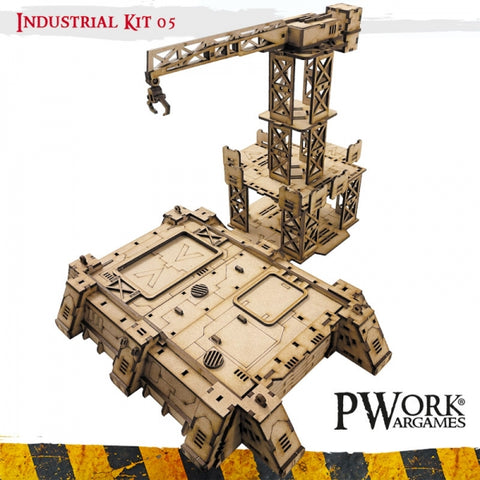 Industrial 05 - MDF Terrain Scenery