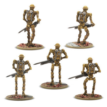 Konflikt '47 - British Commonwealth - Mk I Automated Infantry Squad with MMG