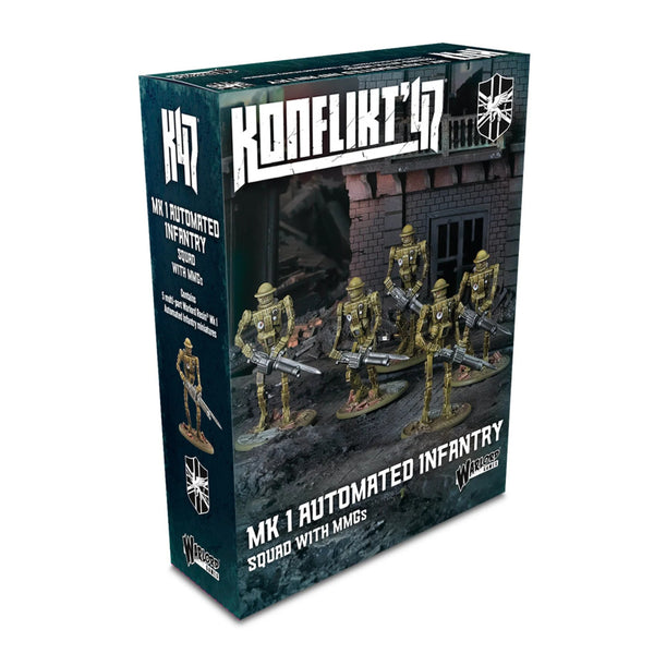 Konflikt '47 - British Commonwealth - Mk I Automated Infantry Squad with MMG