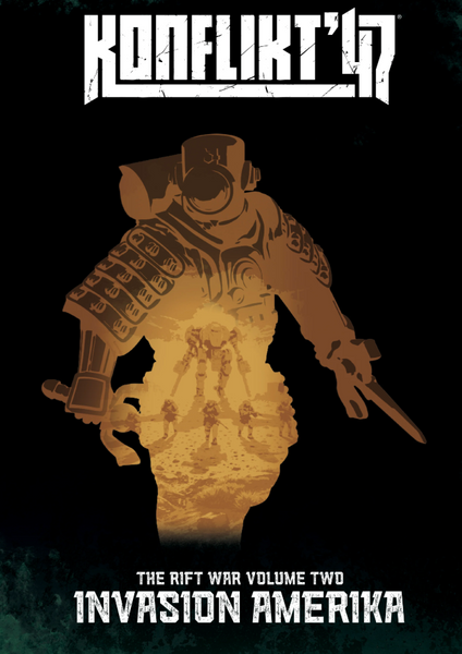 Konflikt '47: Invasion Amerika & 'T2 Prototype Heavy Armor' book miniature
