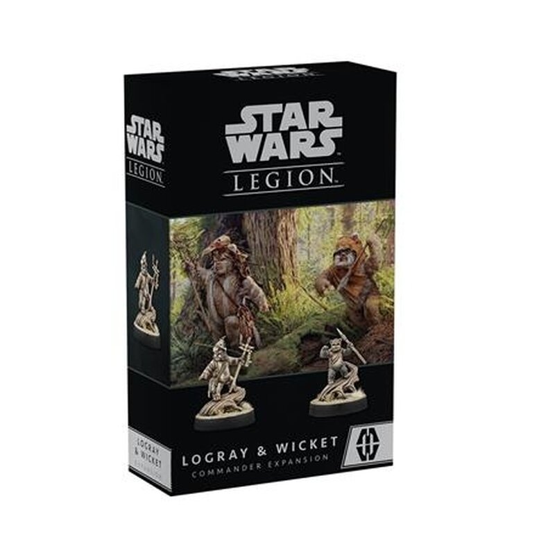 Logray & Wicket Commander Expansion For Star Wars: Legion - Brand New In Box (NIB) By Fantasy Flight Games