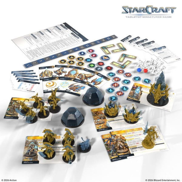StarCraft Miniatures Game - Protoss Starter Set Founders Edition)