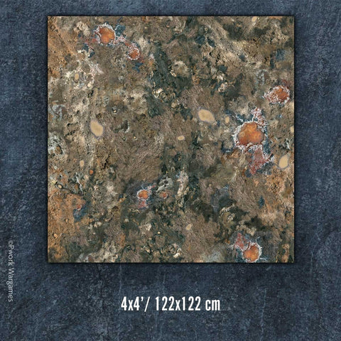 44x60" (112x153 cm) Trench Warfare