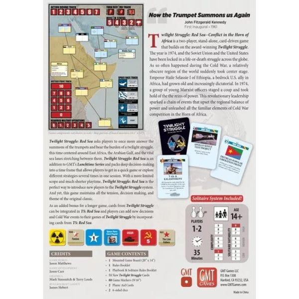 Twilight Struggle: Red Sea – Conflict in the Horn of Africa