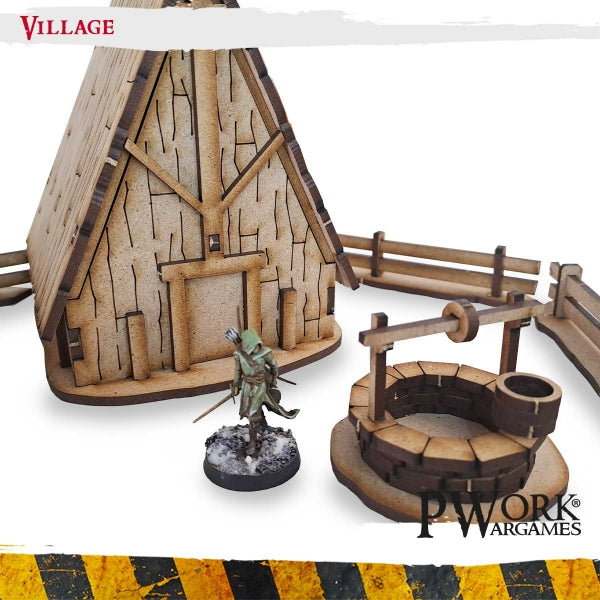 Village - MDF Terrain Scenery