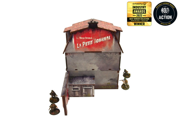 WW2 Normandy Townhouse 1 (28mm)