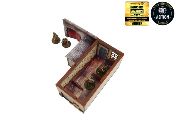 WW2 Normandy Townhouse 1 (28mm)