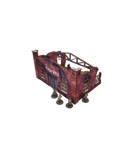 WW2 Ostfront Stalingrad Factory Front (1) (28mm) PREPAINTED