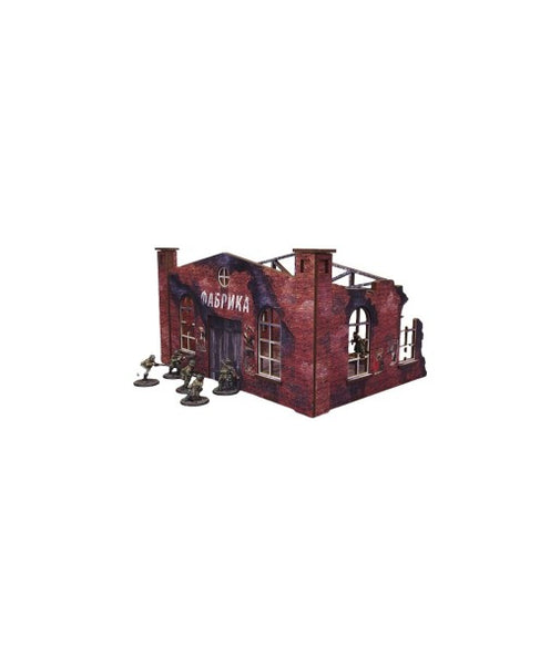 WW2 Ostfront Stalingrad Factory Front (1) (28mm) PREPAINTED