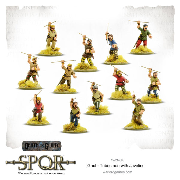 SPQR: Gaul - Tribesmen with Javelin