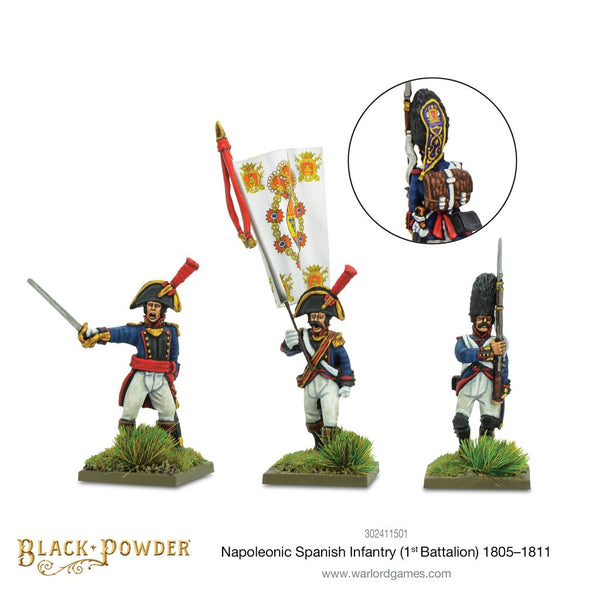 Napoleonic Spanish Infantry (1st Battalion) 1805-1811