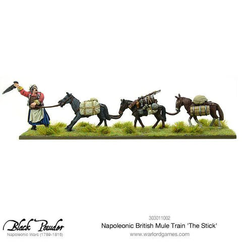 Napoleonic British Mule Train 'The Stick'
