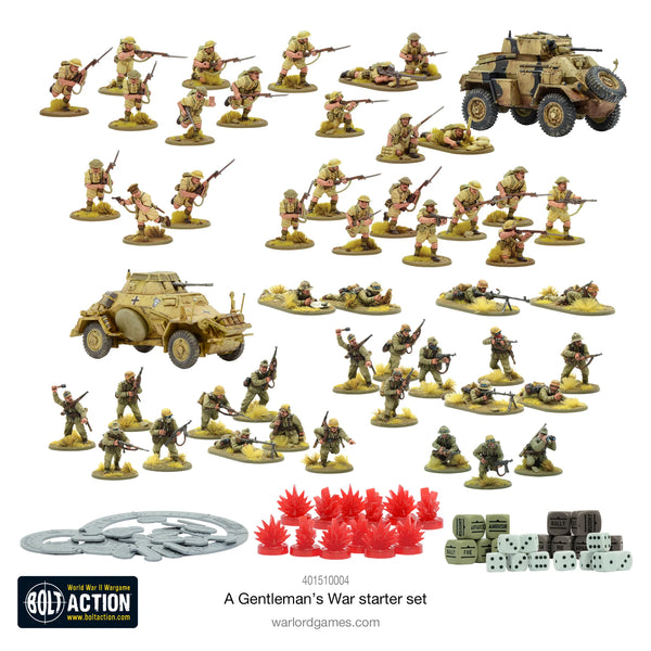 Bolt Action Starter Set – A Gentleman's War (Third Edition) Bolt Action Starter Set