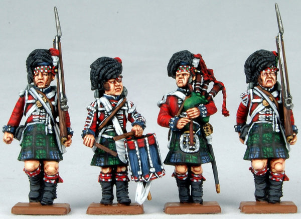 British Napoleonic Highlander Centre Companies