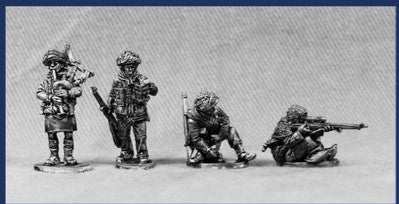 LB 9 \ Late war British Piper, Sniper, 2" mortar, section radio.
