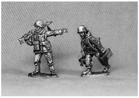 VG 13 \ MG 42 teams moving and firing