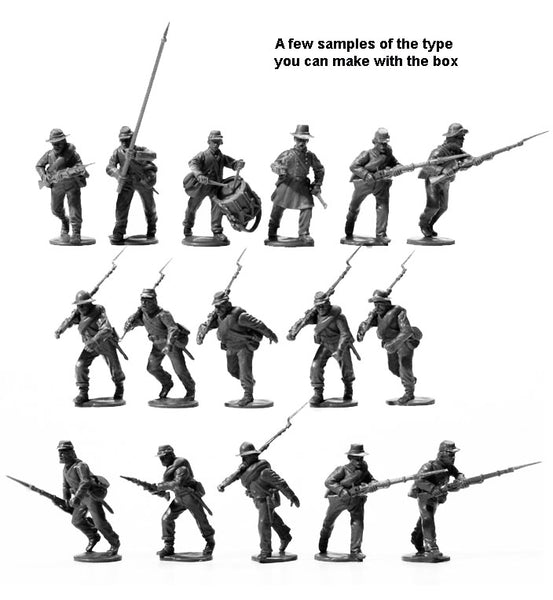 ACW 80 American Civil War Confederate Infantry 1861-65 (44)