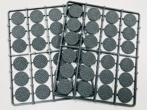 BASE23 - 25mm Diameter Cobblestone Bases