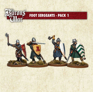 Foot Sergeants With Hand Weapons 1