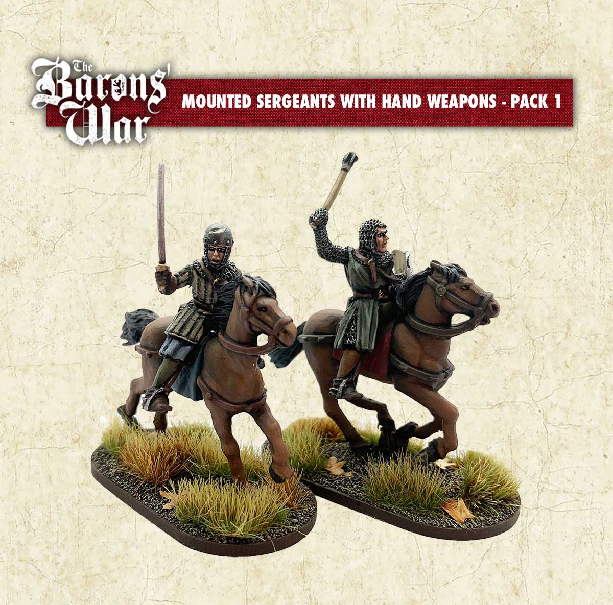 Mounted Sergeants With Hand Weapons 1