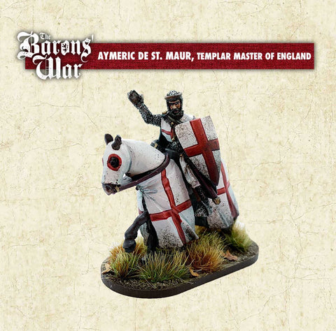 Aymeric De Saint Maur, Templar Master Of England