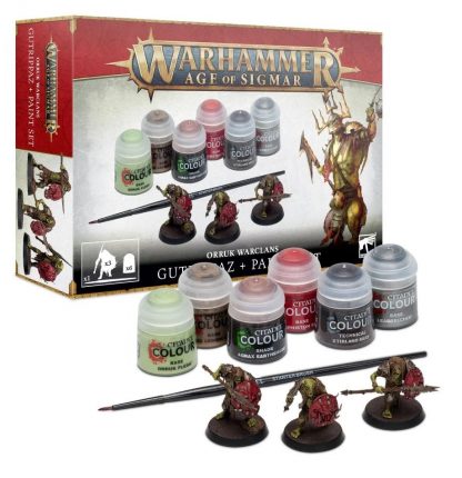 Clan da Guerra degli Orruk: Zventrapanze + Set di Pittura