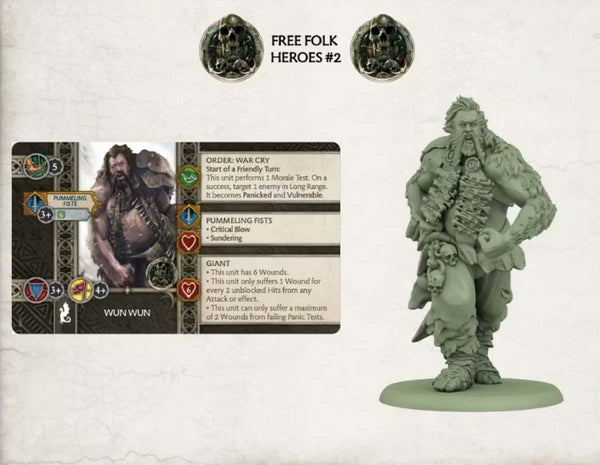 A Song of Ice & Fire: Free Folk Heroes II- Inglese