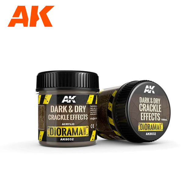 DARK & DRY CRACKLE EFFECTS - 100ml (Acrylic)