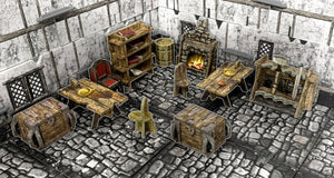 Fantasy Village Furniture - 28 mm