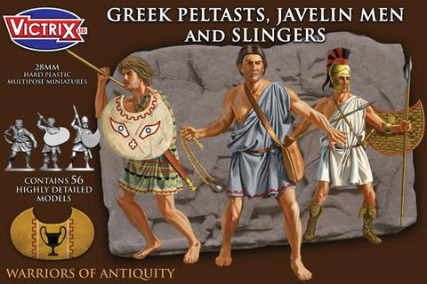 Greek Peltasts, Javelin Men and Slingers