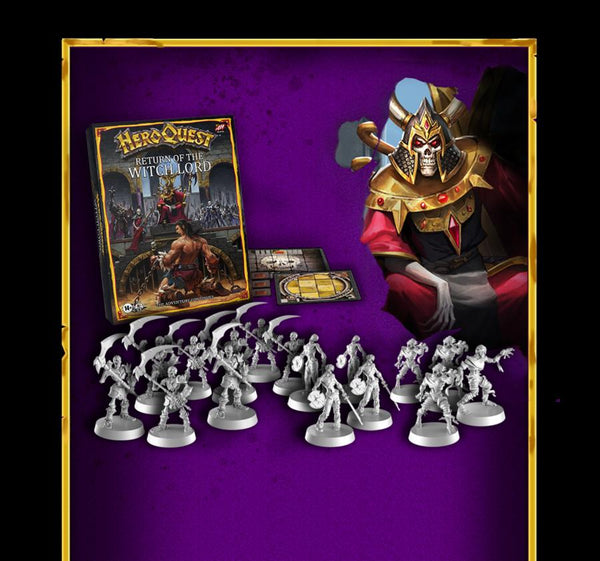 HeroQuest - Return of the Witch Lord - Quest Pack - Inglese