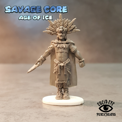 Ice Age Jaguar Tribe Boss High Blood Priest Skull Cloud