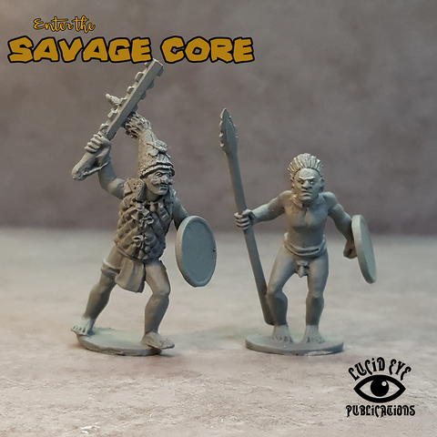 Jaguar Tribe Bosses Xachoti & Tupoc (2 Figures Pack)