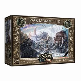 A Song of Ice & Fire: Free Folk War Mammoths - Inglese