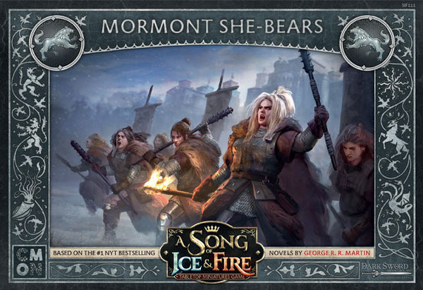 A Song of Ice and Fire - MORMONT SHE-BEARS - Inglese