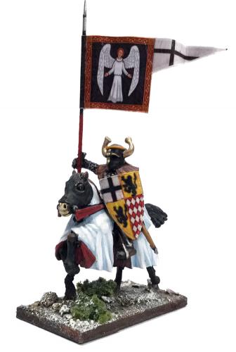 Mounted Ordensstaat / Teutonic War Banner Bearer