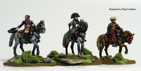 Napoleon and Staff Mounted