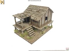 Planked-Style Village House - 28mm