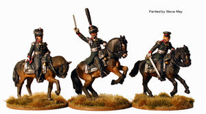 Russian Mounted Field Officers