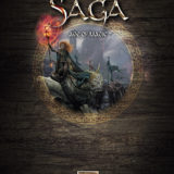 SAGA Age of Magic Hard-back Book & 6 card Battle Boards