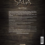 SAGA Age of Magic Hard-back Book & 6 card Battle Boards
