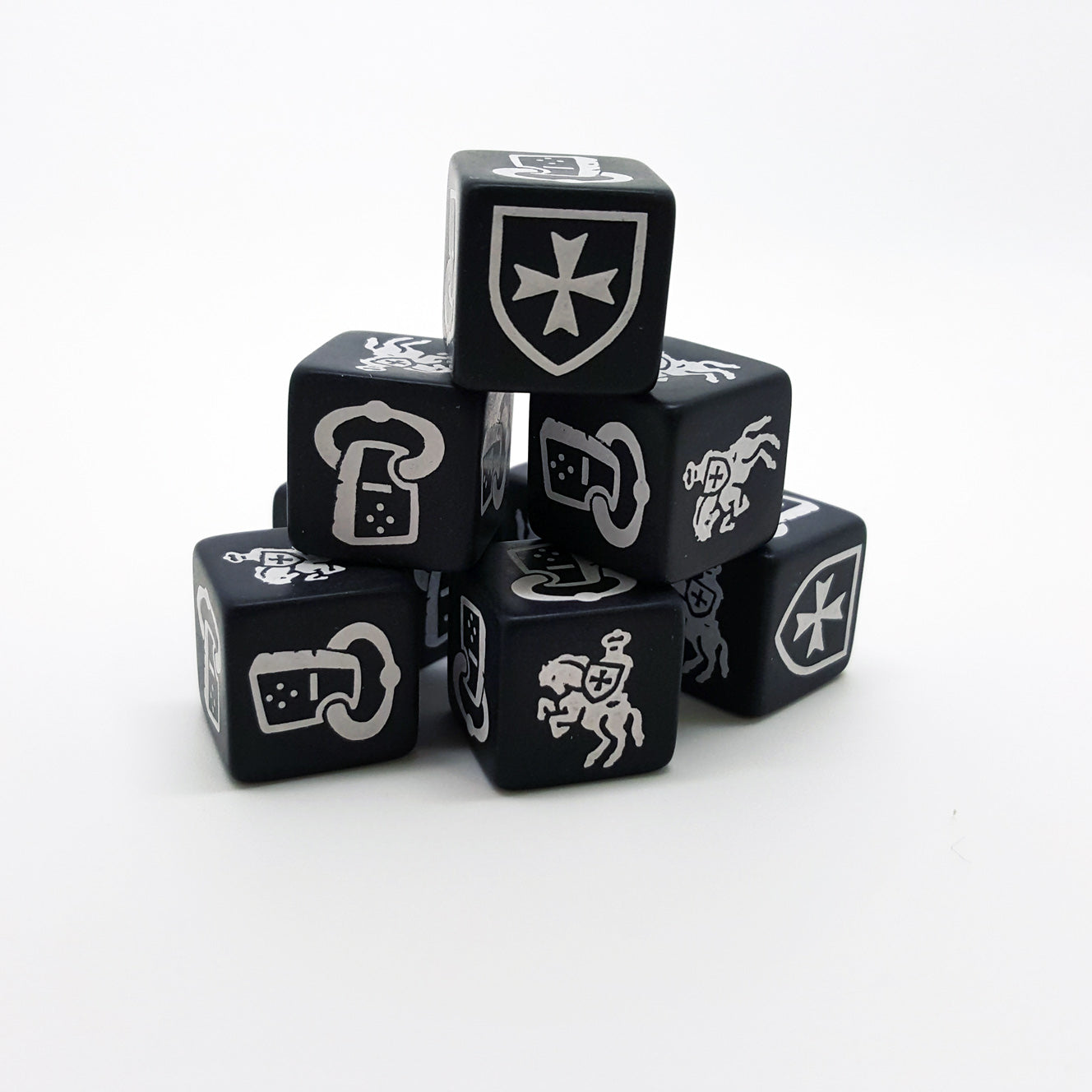 SAGA Dice - Age of Crusade  Teutonic Dice - Ordensstaat (8)