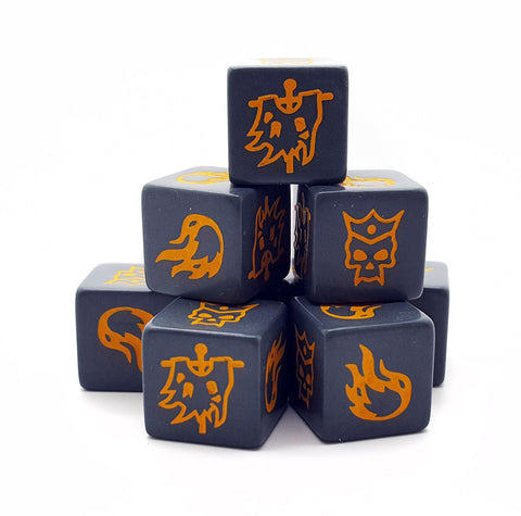 Saga Force of Chaos Dice (8)