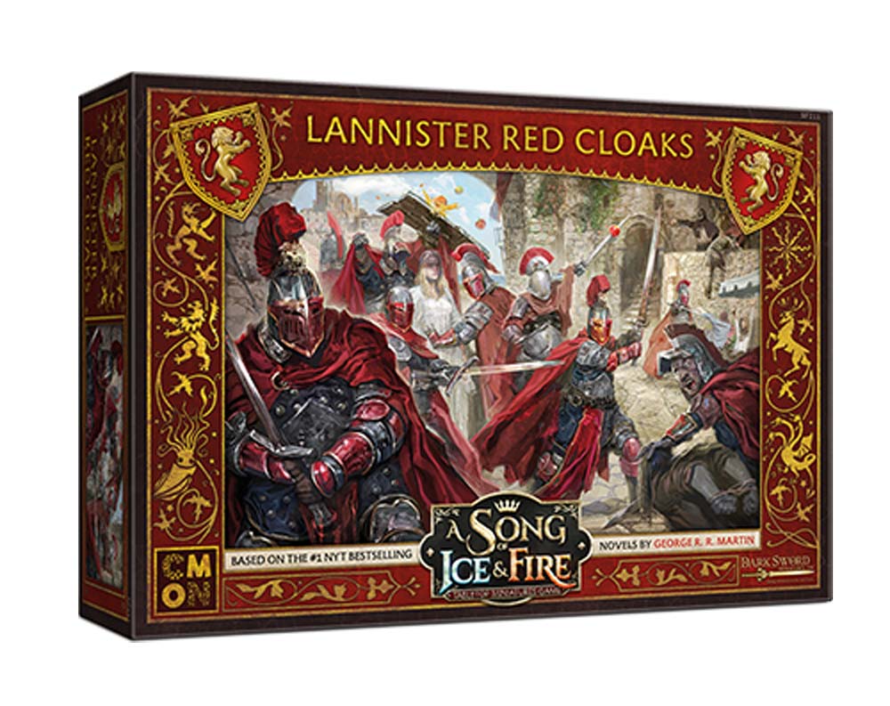 A Song of Ice and Fire: – Lannister Redcloaks - DE/EN/ES/FR