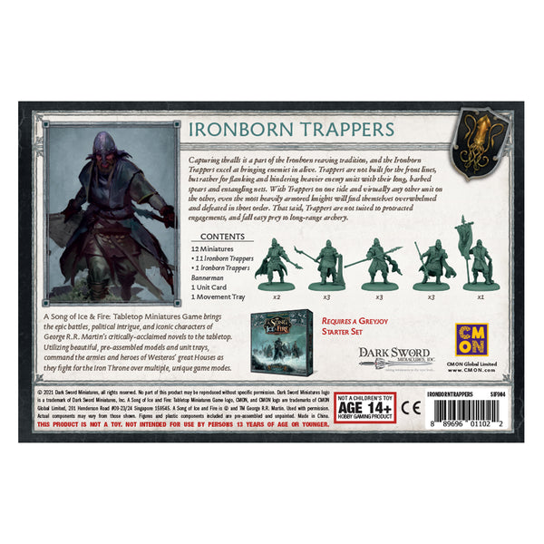 A SONG OF ICE AND FIRE: IRONBORN TRAPPERS